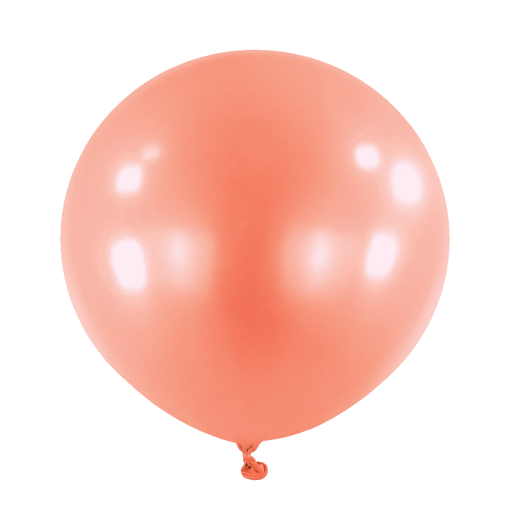 4 Balões latex 24'' (61cm) Macaron Strawberry