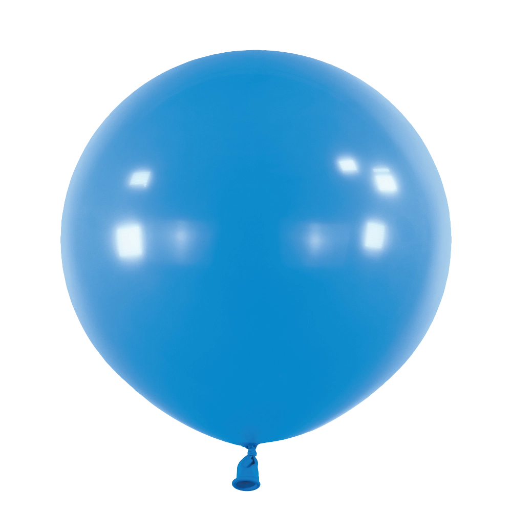 4 Balões latex 24'' (61cm) Standard Bright Royal Blue