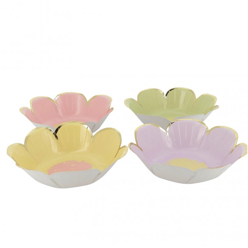 8 Taças sortidas 13,5cm Margaridas