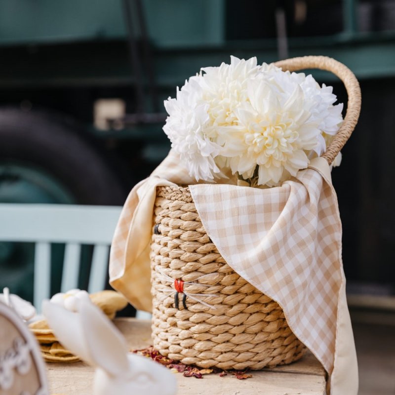 Bouquet 5 Dálias Amarelas 27cm