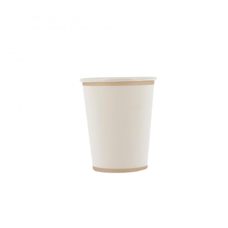 6 Copos 255ml Creme e Camel