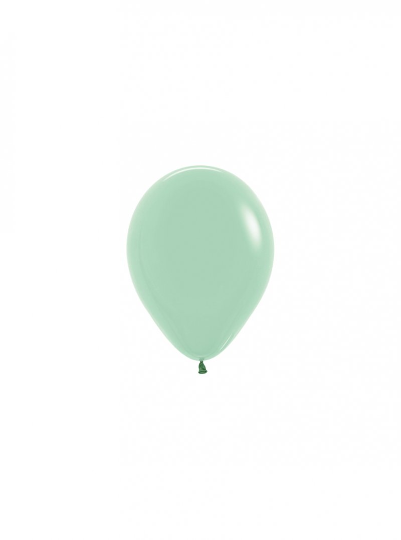 100 Balões latex R5 (12cm) - Pastel Dusk Green Tea - 126