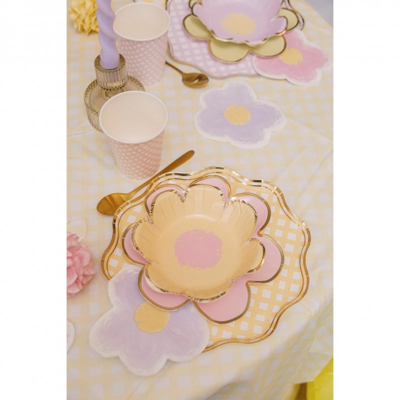 20 Guardanapos 26cm Sortidos Margaridas