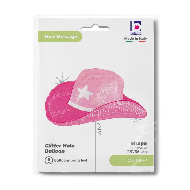 Balão Foil Chapéu Cowgirl