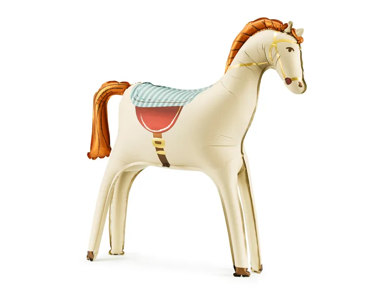 Balão Foil 86,5x73cm Cavalo Branco
