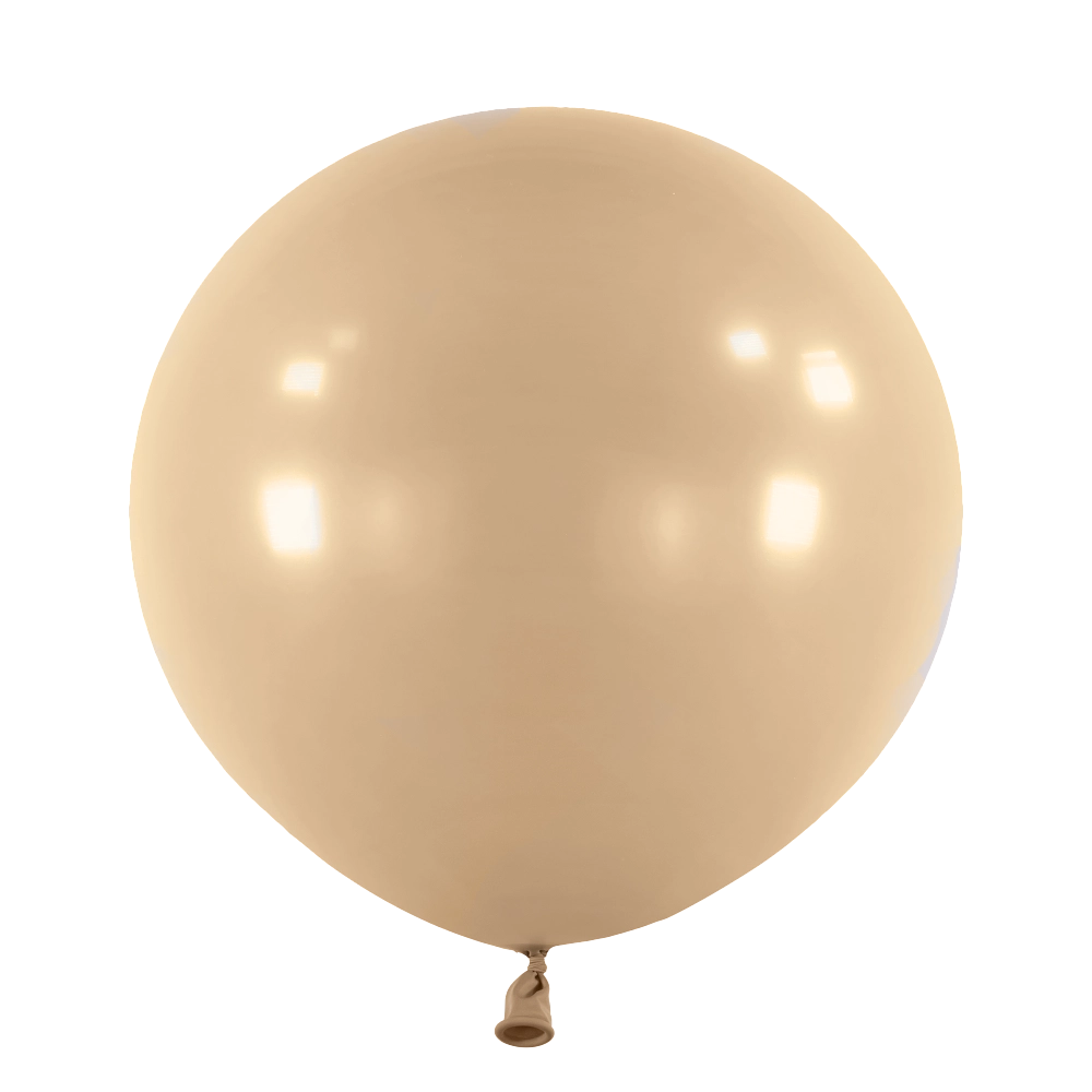 4 Balões latex 24'' (61cm) Fashion Taupe