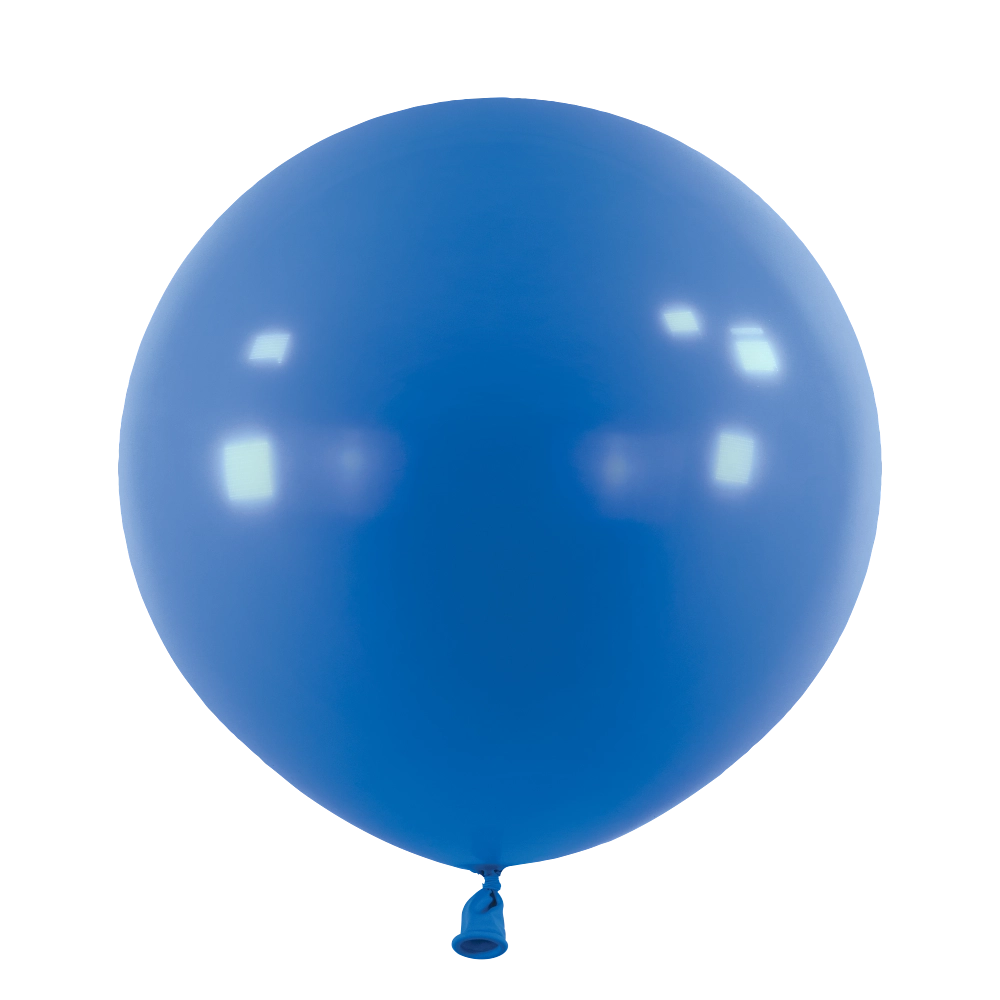 4 Balões latex 24'' (61cm) Fashion Ocean Blue