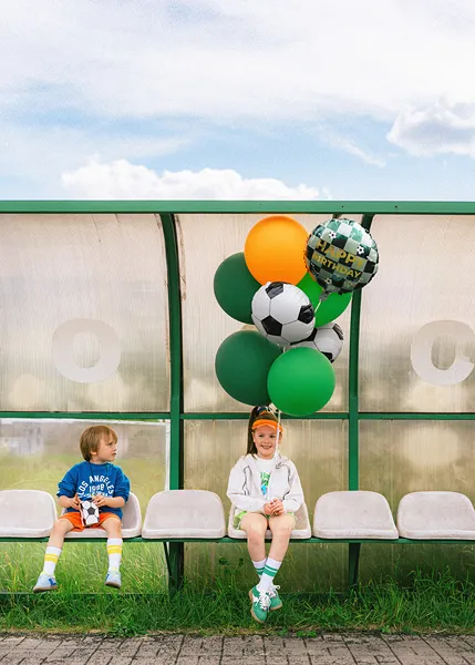 Balão Foil 35cm Happy Birthday - Futebol
