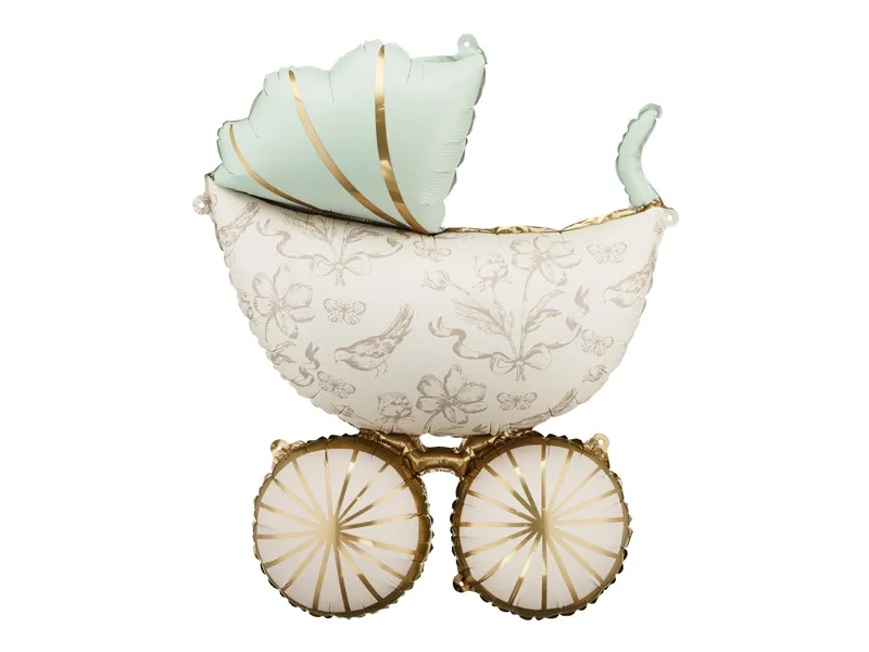 Balão Foil 67x96cm Carrinho de bebé