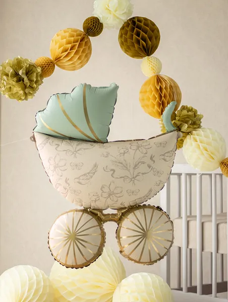 Balão Foil 67x96cm Carrinho de bebé
