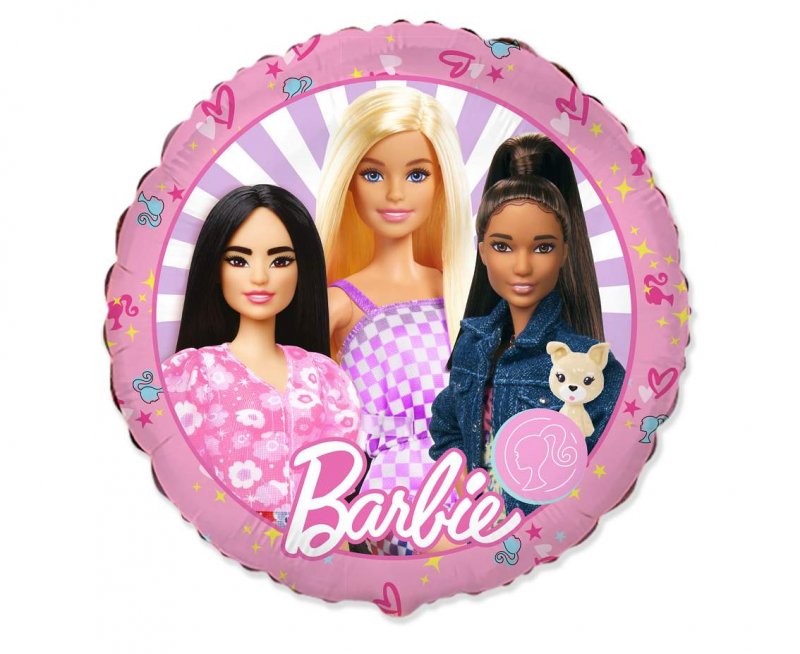 Balão Foil 45cm Barbie