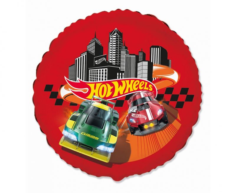 Balão Foil 45cm Hot Wheels