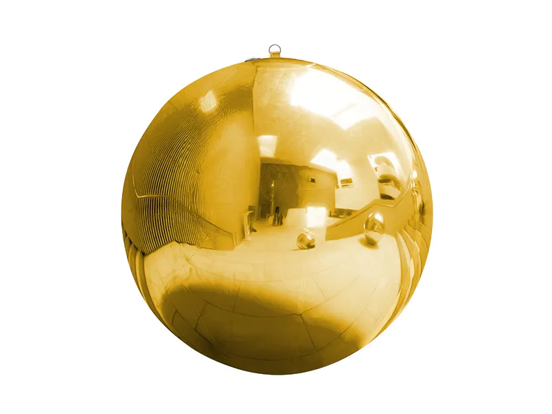 Mirror Ball PVC 120cm Dourado