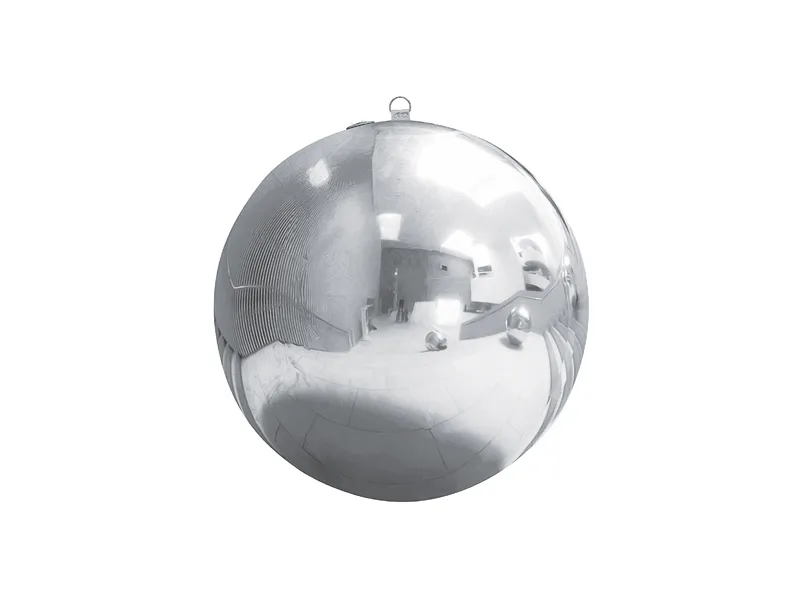 Mirror Ball PVC 90cm Prateado