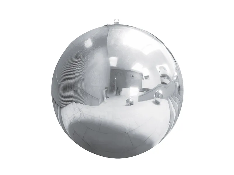 Mirror Ball PVC 120cm Prateado