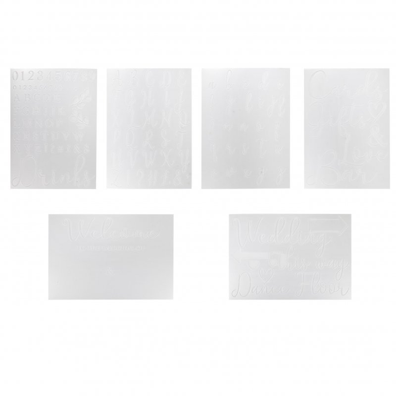 Stencils para Casamento
