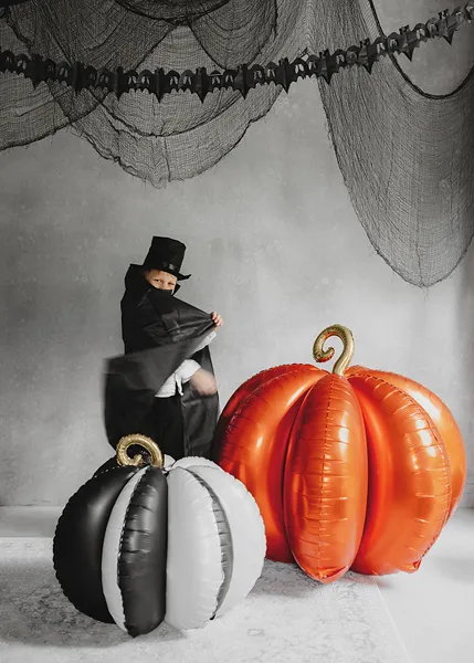 Balão Foil 3D Standing 58cm Abóbora - Halloween