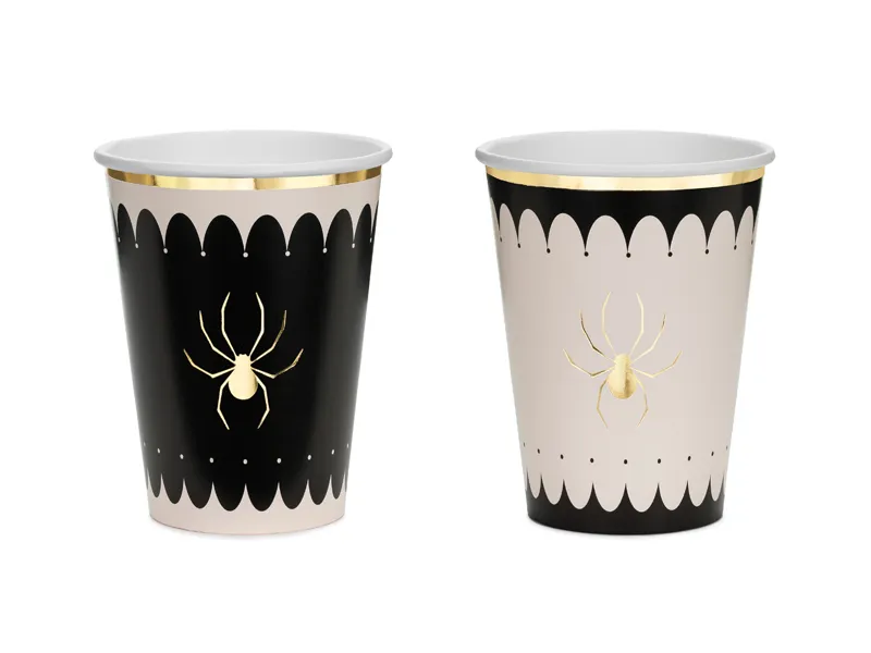 6 Copos 400ml Spider - Halloween