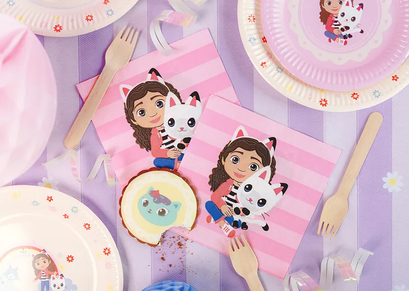 20 Guardanapos 33cm Gabby's Dollhouse