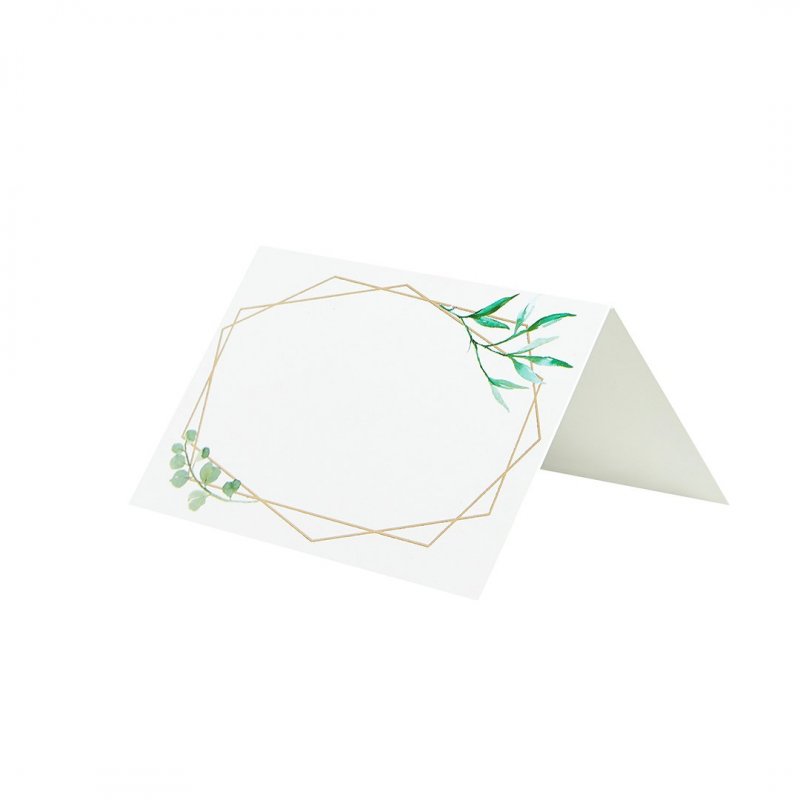 10 Marcadores de lugar Greenery 