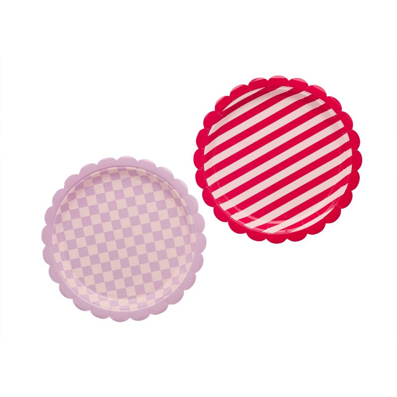 8 Pratos 22cm Pamper Party