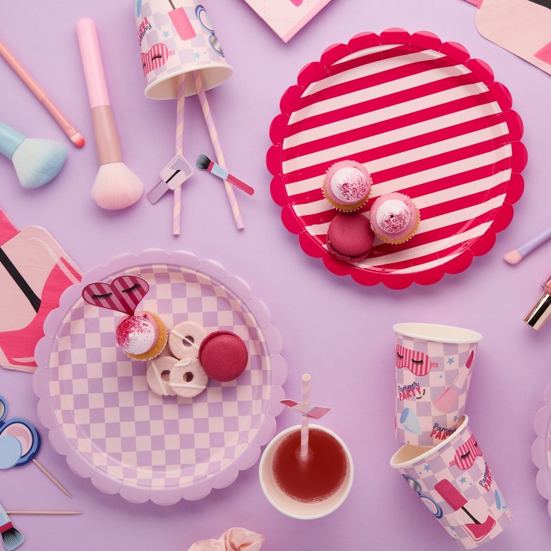 8 Pratos 22cm Pamper Party