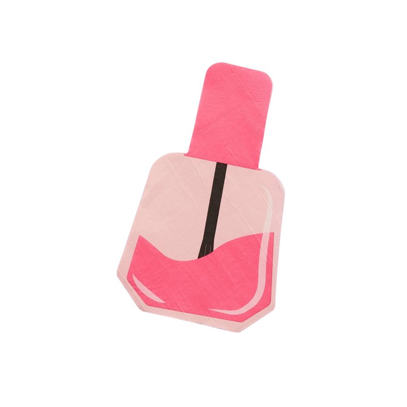 16 Guardanapos 17,5x11cm Verniz Unhas - Pamper Party