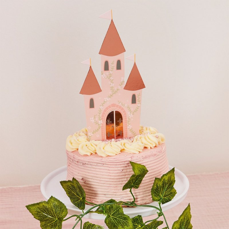 Topo de Bolo 20x10cm Castelo