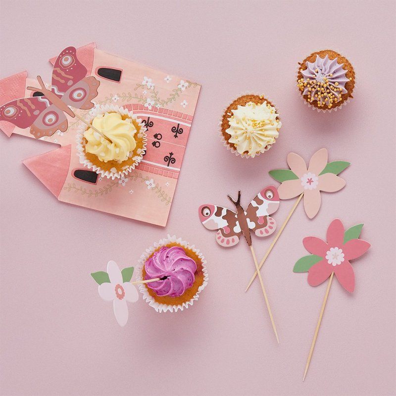 12 Picks Flores & Borboletas