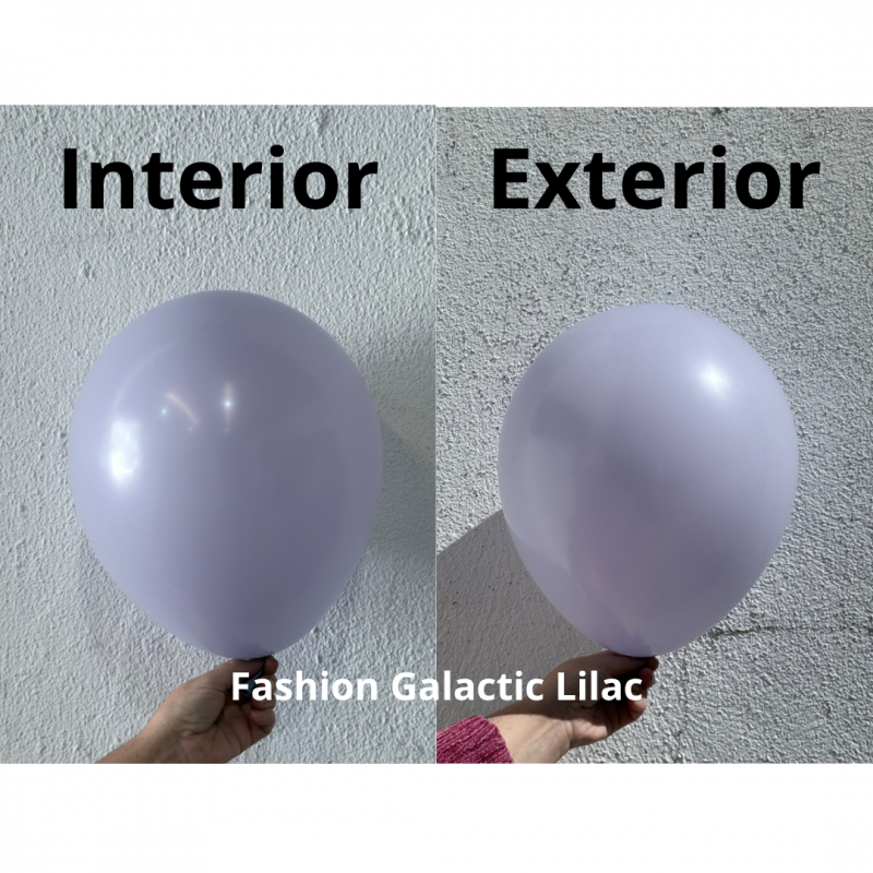 50 Balões latex 11'' (28cm) Fashion Galactic Lilac