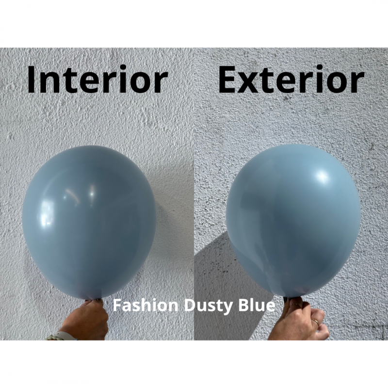 50 Balões latex 11'' (28cm) Fashion Dusty Blue