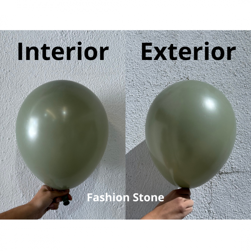 100 Balões latex 5'' (12cm) Fashion Stone