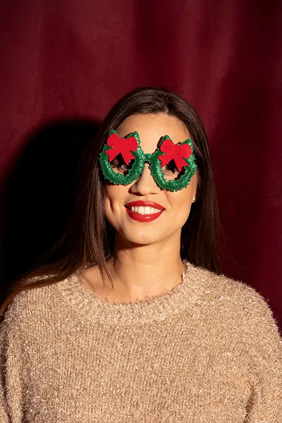 Óculos Coroa Natal