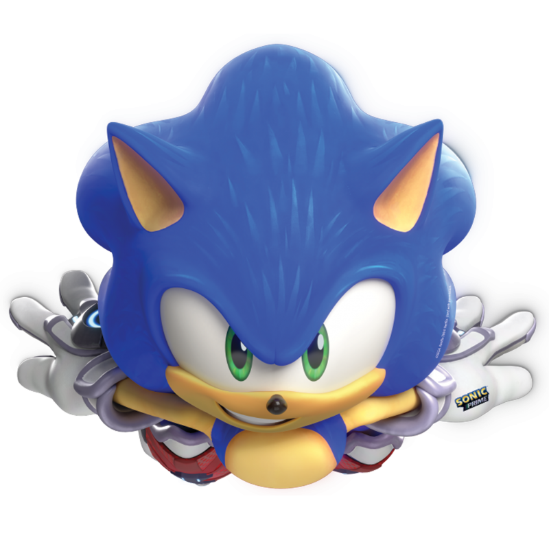 6 Máscaras Sonic The Hedgehog