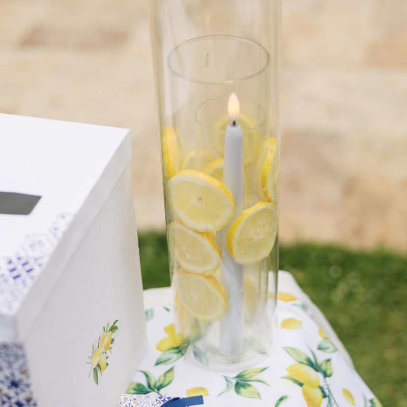 3 Vasos de Vidro Cilíndrico 