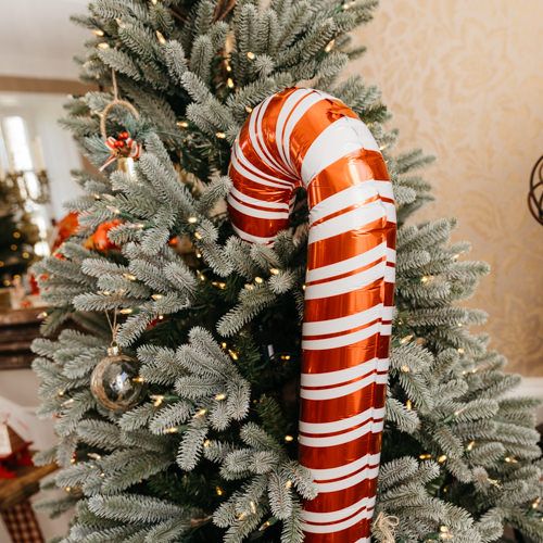 Balão Foil 41x84cm Bengala Natal