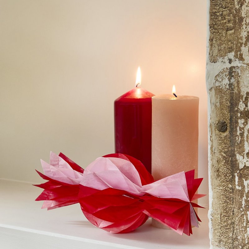 4 Decorações Honeycomb Sweets Natal