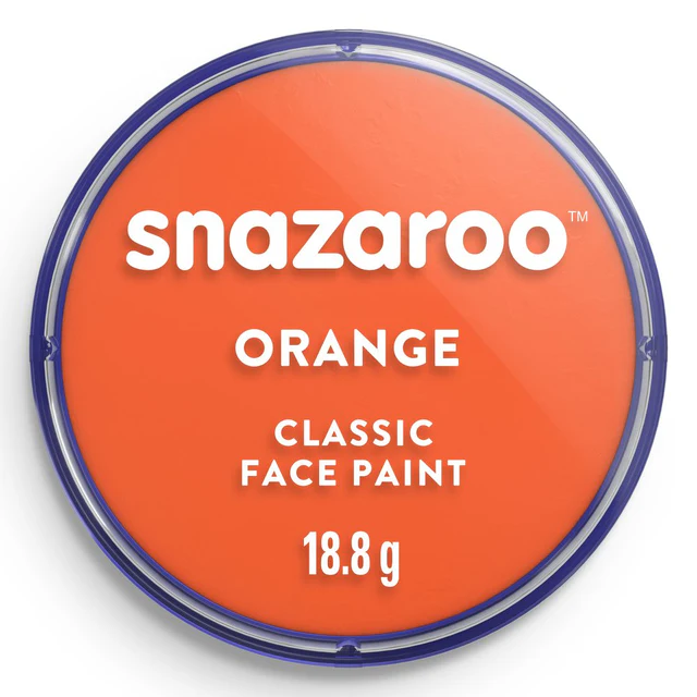 Tinta Facial Snazaroo 18ml - Laranja