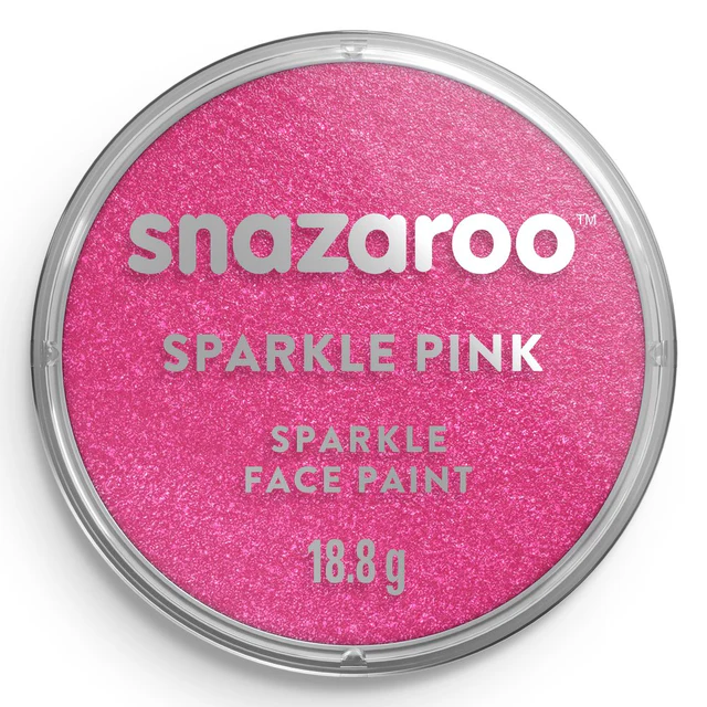 Tinta Facial Snazaroo 18ml - Rosa Cintilante