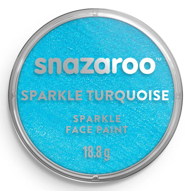 Tinta Facial Snazaroo 18ml - Turquesa Cintilante