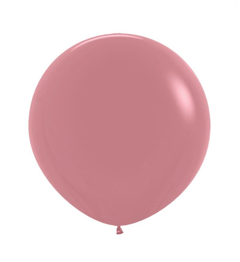 10 Balões latex R24 (60cm) - Rosewood - 010