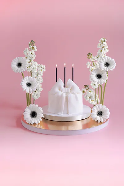 12 Velas de Aniversário 14cm Pretas & Douradas