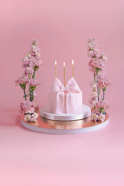 12 Velas de Aniversário 14cm Douradas