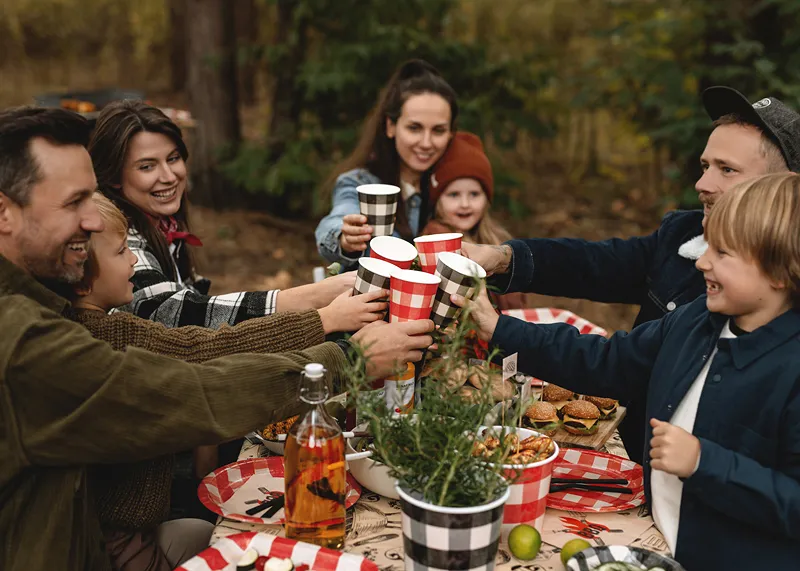 6 Copos 400ml BBQ - Churrasco