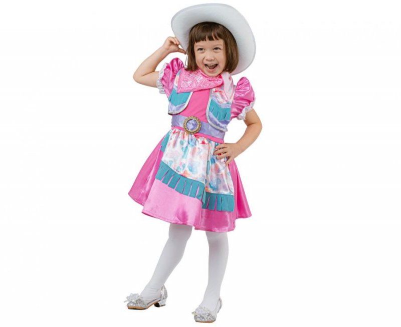 Fato Cowgirl Idade 3-4 Anos