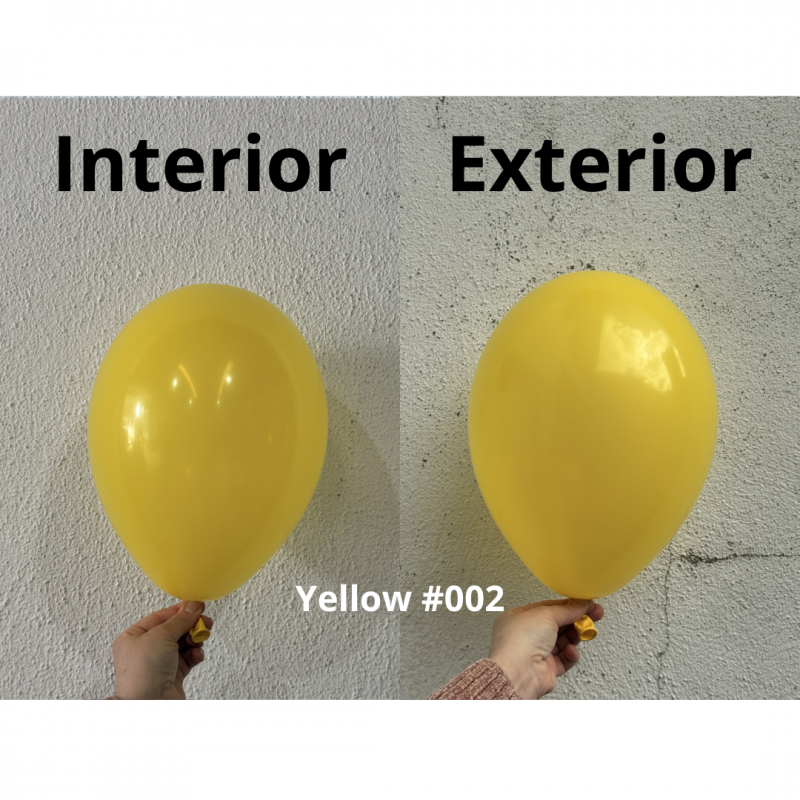 100 Balões latex 12'' cor Yellow #002 - G110