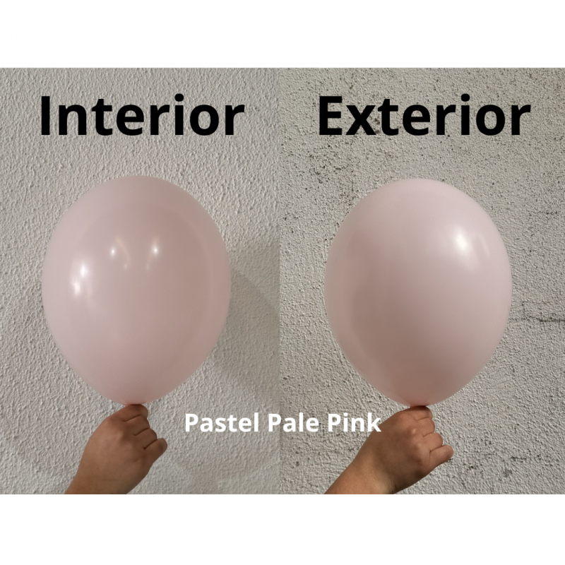 25 Balões latex 18'' (45cm) Pastel Pale Pink