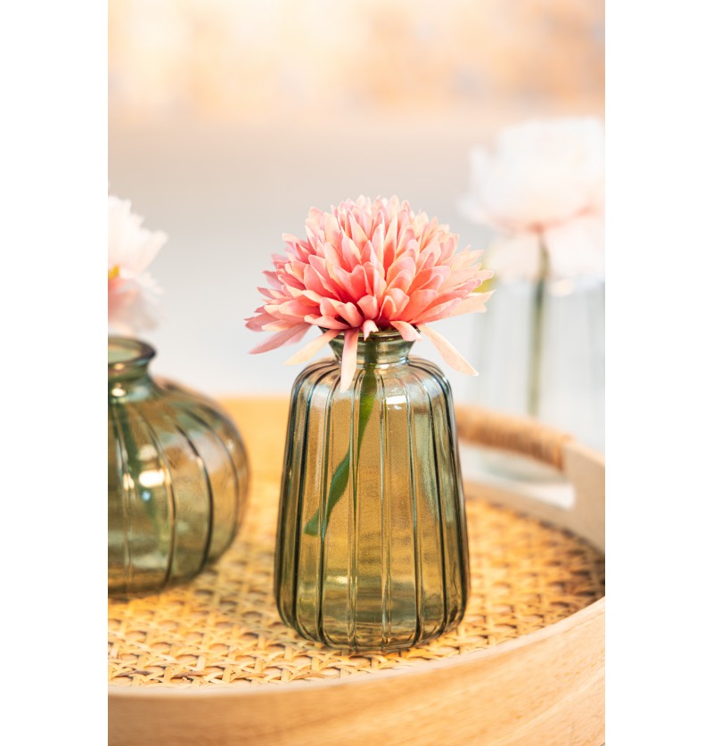 Vaso de Vidro Verone 7x11cm Verde Sage