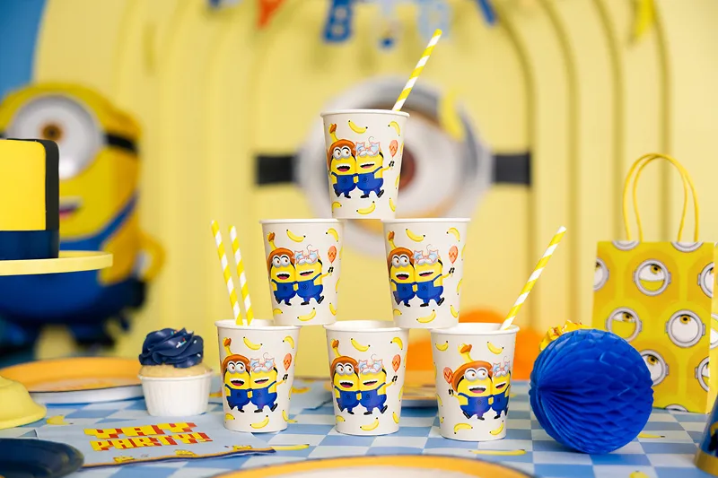 6 Copos 250ml Minions