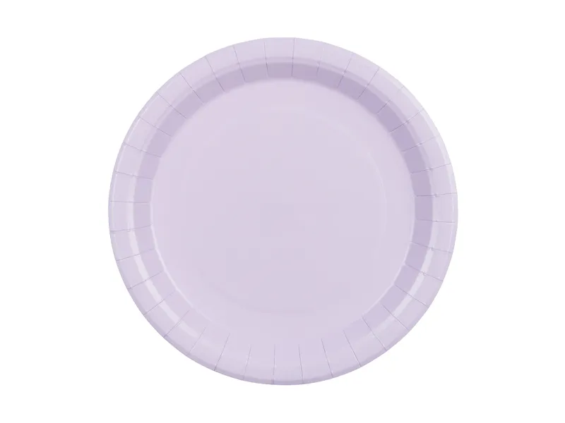 6 Pratos 23cm Lilás